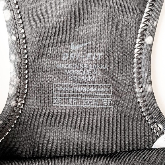 NIKE Splatter Print Sports Bra - Picture 3 of 9